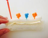 チーズのバナナサンドチョコ作り方2写真