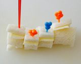 チーズのバナナサンドチョコ作り方3写真