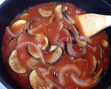 ナスとトマトのオムカレー作り方2写真
