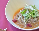 冷製ガスパチョそば作り方4写真
