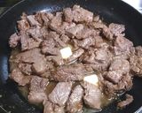 牛肉のレモンバター炒め作り方3写真
