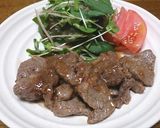 牛肉のレモンバター炒め作り方4写真