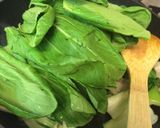 豚バラと青梗菜の炒め物作り方4写真