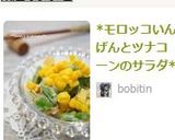 *モロッコいんげんとツナコーンのサラダ*作り方6写真