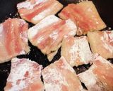 豚バラ肉のタレからめ焼き作り方3写真