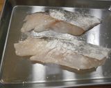 ルクエde速攻完成!マダラのレンジ蒸し作り方1写真