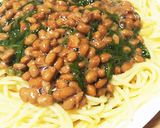 時短茹で☆ネバネバ納豆パスタ作り方7写真