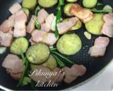 茄子とベーコンの☆醤油生パスタ作り方2写真