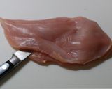 鶏むね肉のステーキ・カチョカバロ風作り方3写真