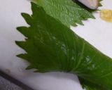 黒あわび茸のしそ巻き天ぷら作り方4写真