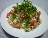 すり鉢で作る☆ゴマとトマトのそうめん作り方4写真