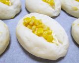 ランチに♪コーンマヨチーズパン～HB生地作り方16写真