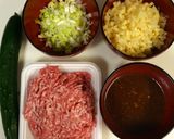 簡単美味！夏の冷やしジャージャーそうめん作り方1写真