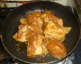 パパの焼き肉チキンもも肉作り方4写真