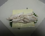 鶏肉の春巻き作り方2写真