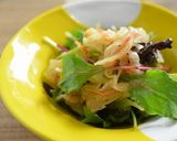 亜麻仁油玉葱ドレッシングで朝からサラダを作り方4写真