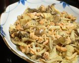 鮭ときのこのだし醤油炒め（ー＾ρ＾）作り方7写真