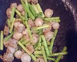 ホタテとアスパラ☆塩レモンバター醤油炒め作り方6写真