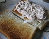 大きいチーズのとろーりサンド作り方3写真
