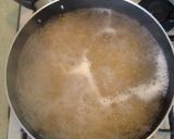 ほうれん草とコーンのバター醤油パスタ作り方1写真