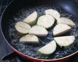 茄子の明太子バター炒め作り方1写真