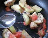 茄子の明太子バター炒め作り方5写真