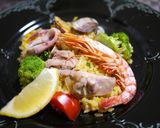 ホットプレートでパエリア♪作り方11写真
