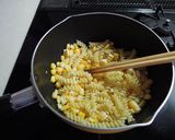 お弁当に♪　コーンマカロニ作り方1写真