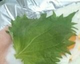 朝食に～大葉チーズが香るハムエッグ♪作り方4写真
