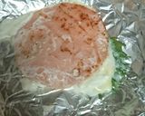 朝食に～大葉チーズが香るハムエッグ♪作り方5写真