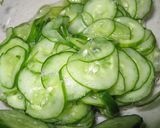 海草とコーンの酢の物作り方1写真