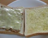 納豆チーズのホットサンド風トースト作り方3写真