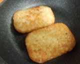 ハシュポテ＆チーズでアメリカン焼きサンド作り方1写真