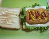 ハシュポテ＆チーズでアメリカン焼きサンド作り方3写真