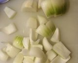 台形玉ねぎのおしゃれ天ぷらv作り方1写真