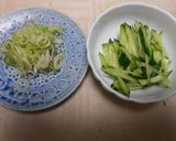 冷凍うどんで冷やし唐揚げうどん作り方2写真