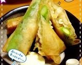 簡単‼︎冷凍海老焼売で春巻き〜作り方6写真