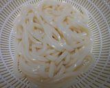 冷凍うどんで冷やし唐揚げうどん作り方7写真