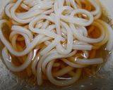 冷凍うどんで冷やし唐揚げうどん作り方8写真