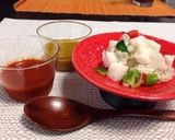 押し麦と山芋のサラダ作り方5写真