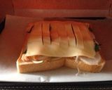 鮭フレークチーズdeオープントースト作り方5写真