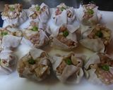 フライパンで!蒸し焼きしゅうまい作り方3写真