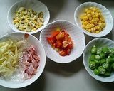 かくれんぼハンバーグ作り方4写真