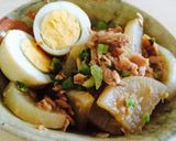 ★簡単！大根&ツナ煮 with ゆで卵★作り方6写真