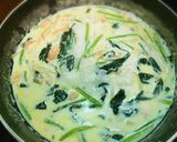 【パスタ】鮭とほうれん草のクリームソース作り方5写真