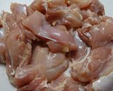 鶏肉の黒酢餡作り方1写真