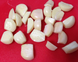 まるごとニンニクとイカのマヨ炒め！作り方1写真