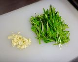にんにく香る肉！クリーミーごま冷うどん☻作り方1写真