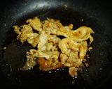 にんにく香る肉！クリーミーごま冷うどん☻作り方3写真