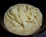 にんにく香る肉！クリーミーごま冷うどん☻作り方5写真